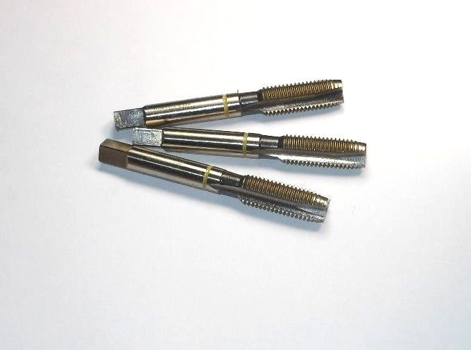 Spiral Point Plug Taps MF12x1.50 D6 3FL HSSE 87mm Yellow Band (3 Pcs)