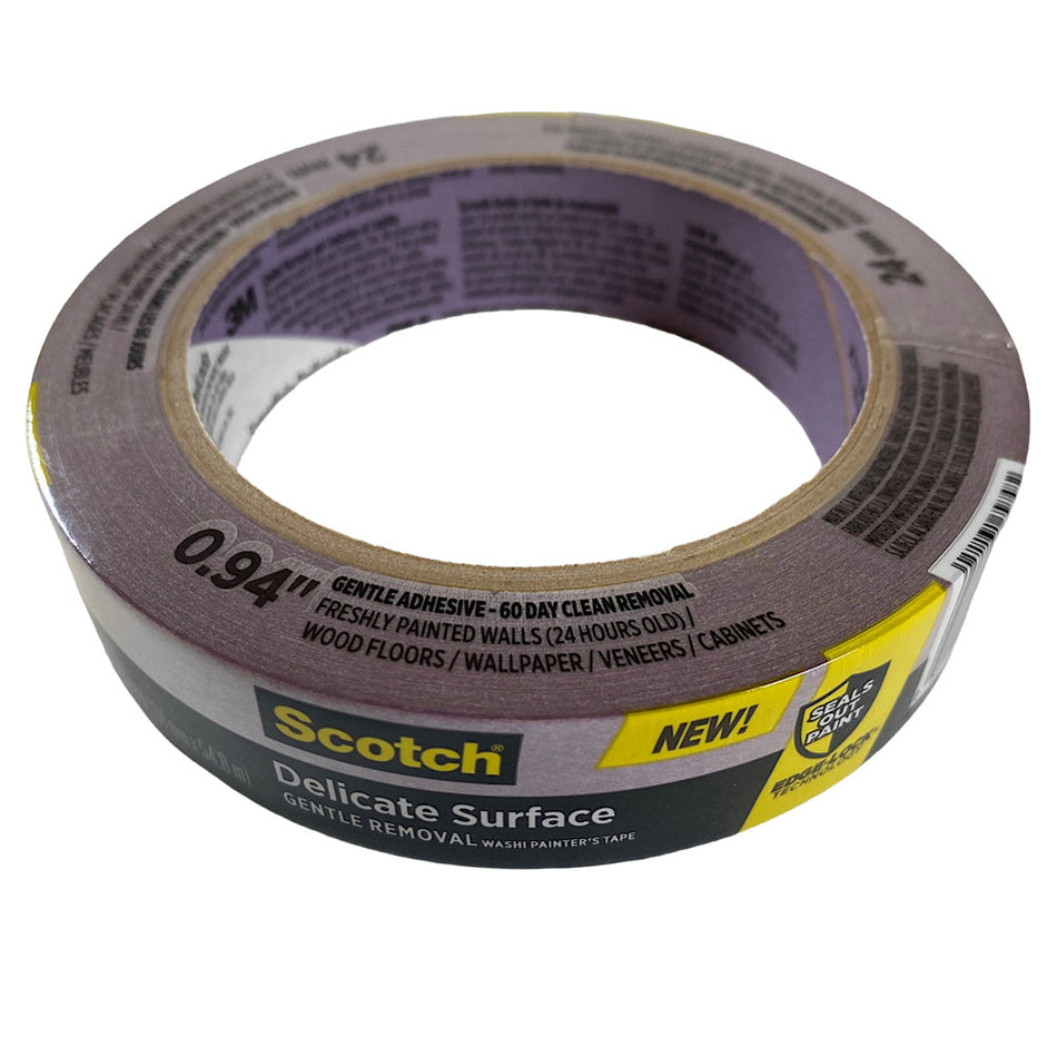 3M Scotch 2080 0.94" x 60 yd Painter's Tape (Lot of 4)