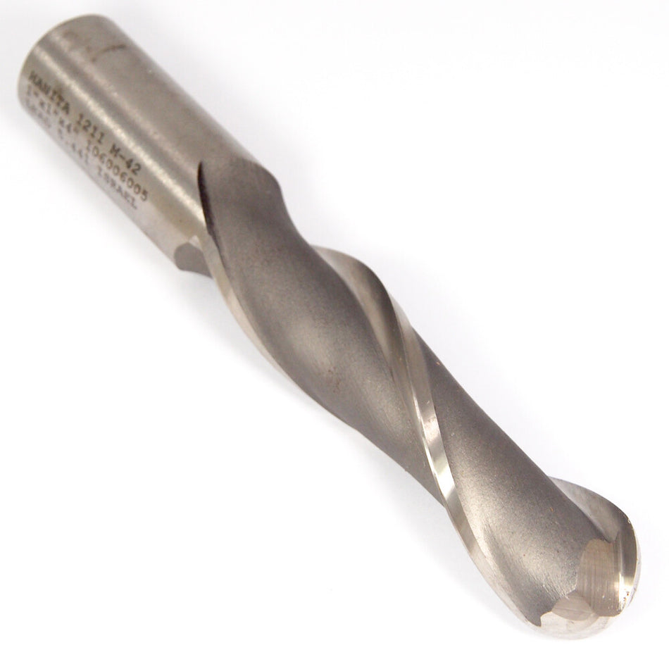 HANITA Cobalt Ball End Mill 1" 2FL 121125008