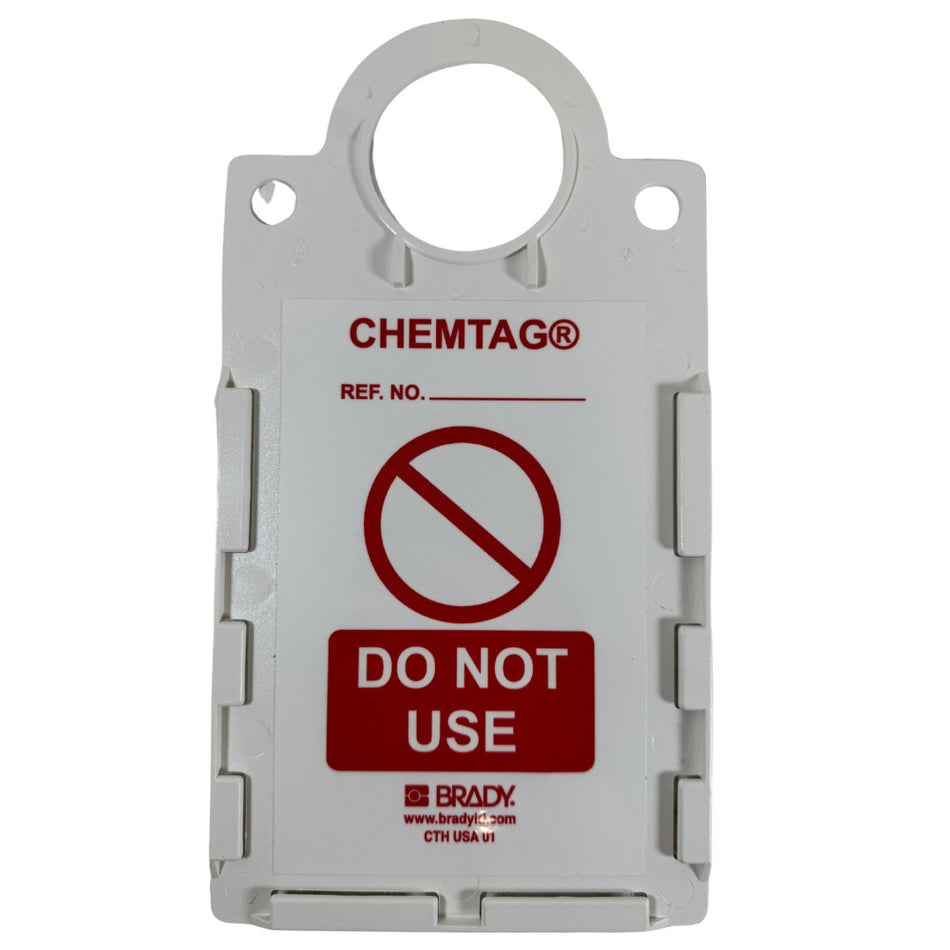 Brady CHEM-CTHUSA01 11-1/4" H x 6" W Polyester Rectangle Tag (Pack of 10)