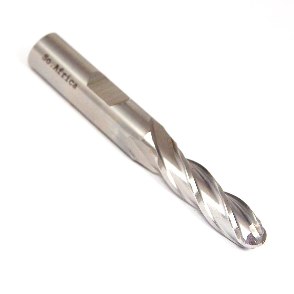PUTNAM Ball End Mill 5/16" 4FL HSS 94014