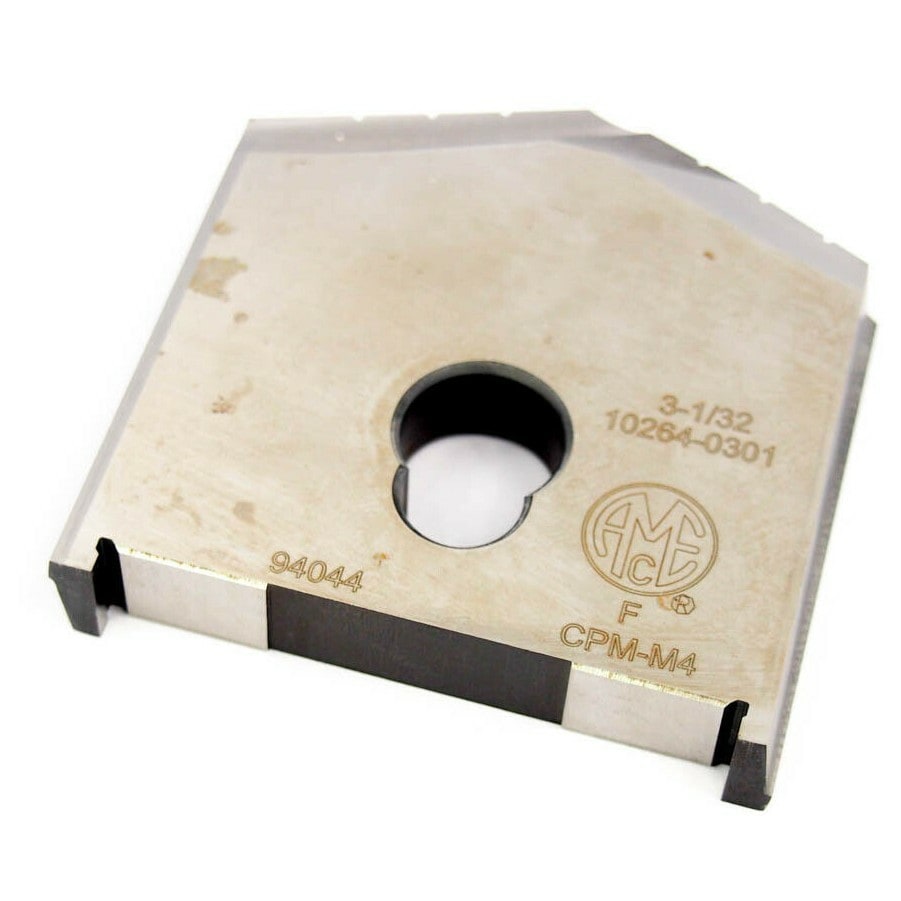AMEC Spade Drill Blade 3-1/32" F 130° CPM-M4 10264-0301 USA