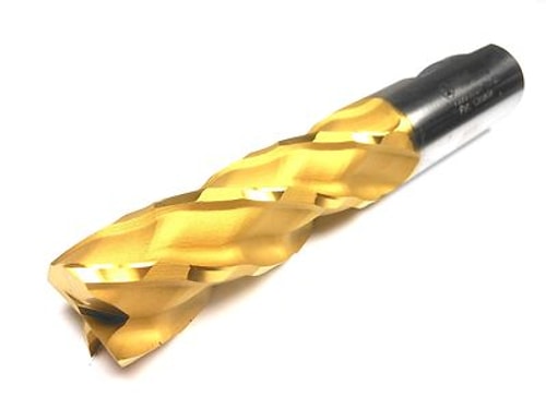 Minicut Cobalt Roughing End Mill 1" 4FL TiN CC T995-3230