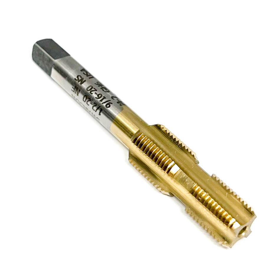 Swanson T95GP Coolant-Thru Tandem Tap 1/2-20 NF 9/16-20 NS M-2 GH6 (3 Pcs)