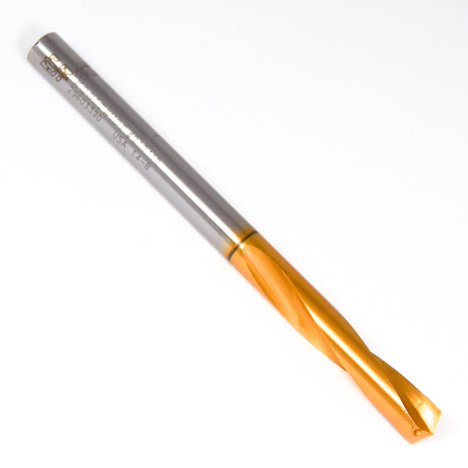 CJT Carbide-Tipped Coolant Screw Machine Drill "R" 0.3390" 135° 29603390