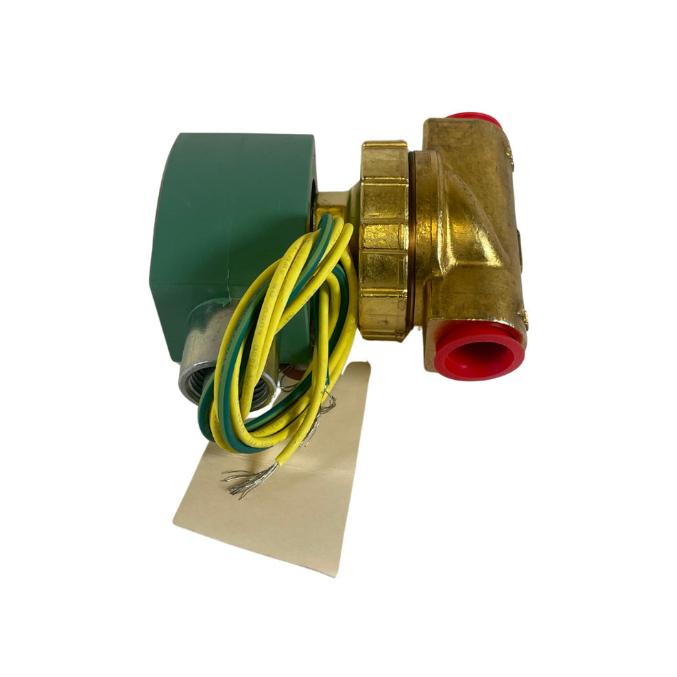 Asco Redhat 8220G405 1/2" Pipe 24V 2-Way Normally Closed Solenoid Valve -