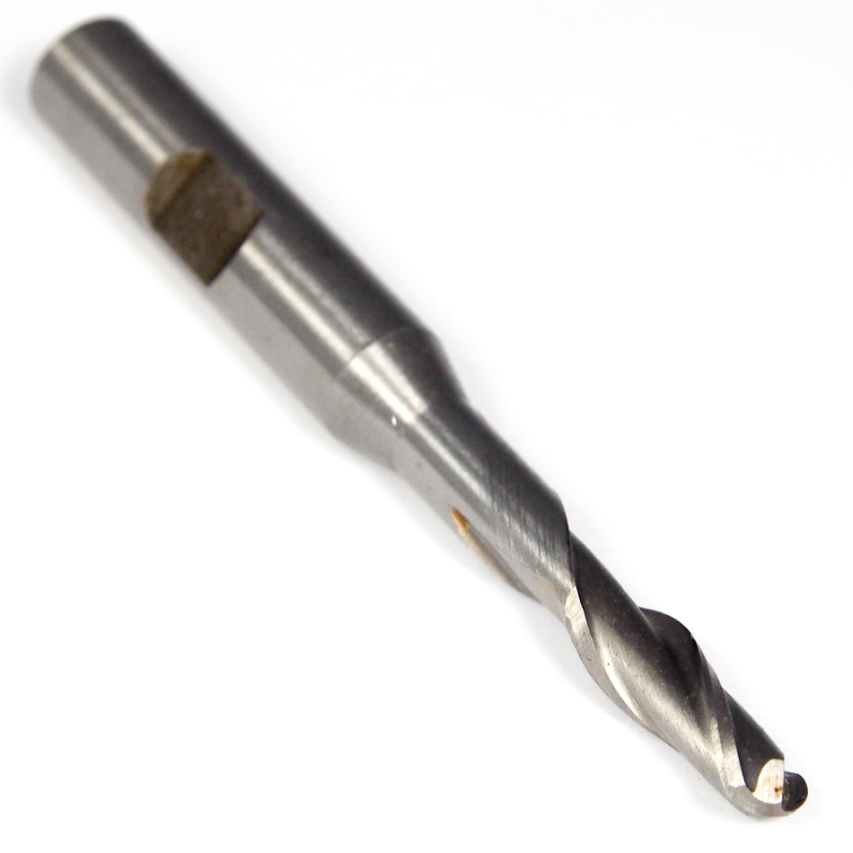 INTERSTATE Ball End Mill 1/4" 4FL HSS 01892165