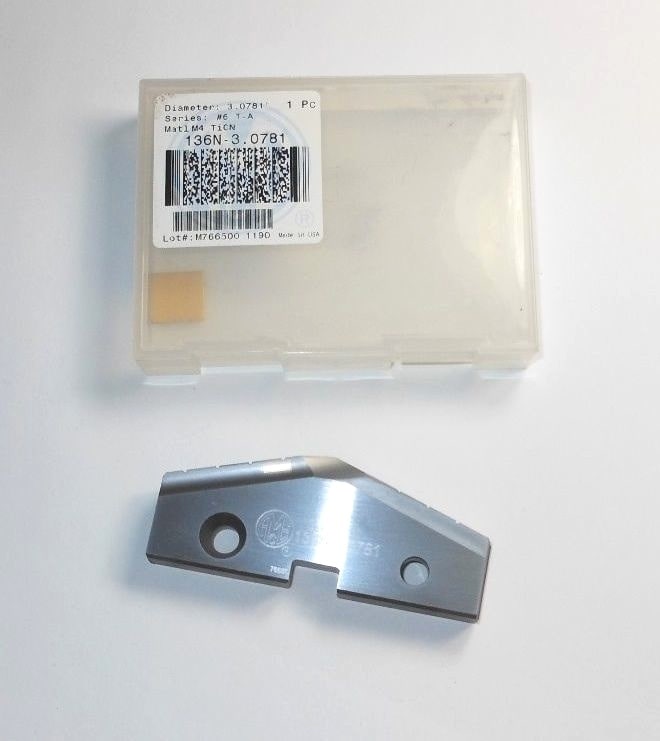 AMEC Drill Insert 3.0781" #6 T-A M4 TiCN 136N-3.0781