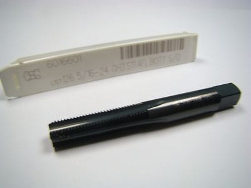 OSG Bottom Straight Flute Tap 5/16-24 GH3 4FL HSS S/O UNF 6016601