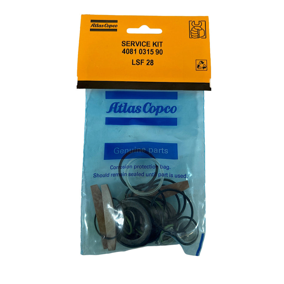 Atlas Copco 4081 0315 90 Genuine Parts Service Kit -