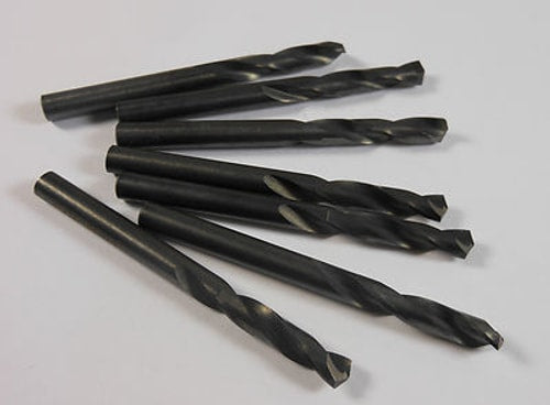 Screw Machine Drills #10 135° HSS Oxide 1-3/16" LOC x 2-1/4" (7 Pcs)
