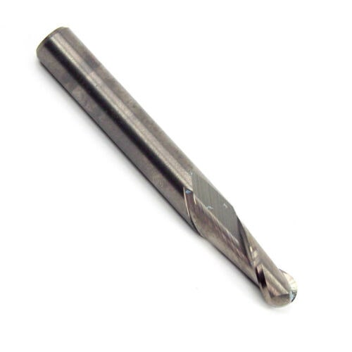 MA FORD 16635 | 7/32" Carbide Stub Ball End Mill | 2-Flute USA
