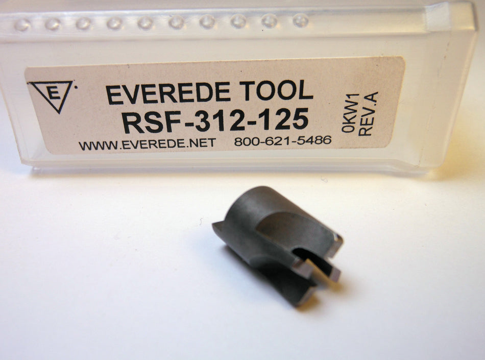EVEREDE Reverse Spot Facer 5/16" Dia x 1/8" Pilot HSS RSF-312-125