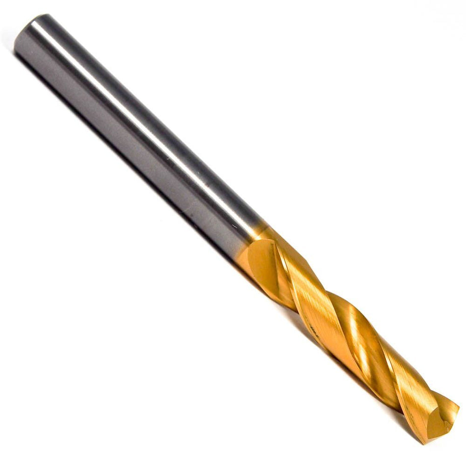 CJT Carbide Stub Drill "A" 0.2340" TiN 140° 3xD 11402340