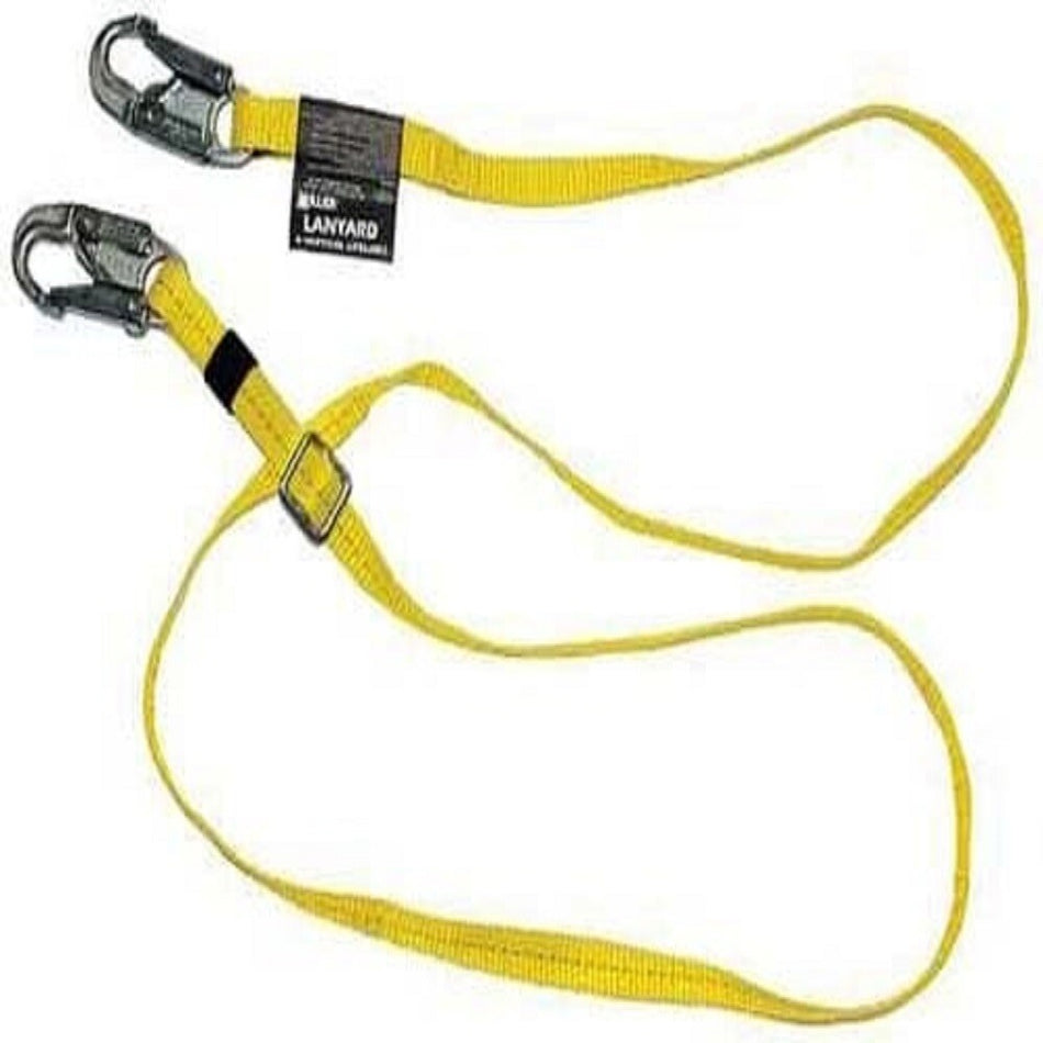 Miller 210WLS/20FTYL 20 ft Adjustable Web Non-Shock-Absorbing Lanyard