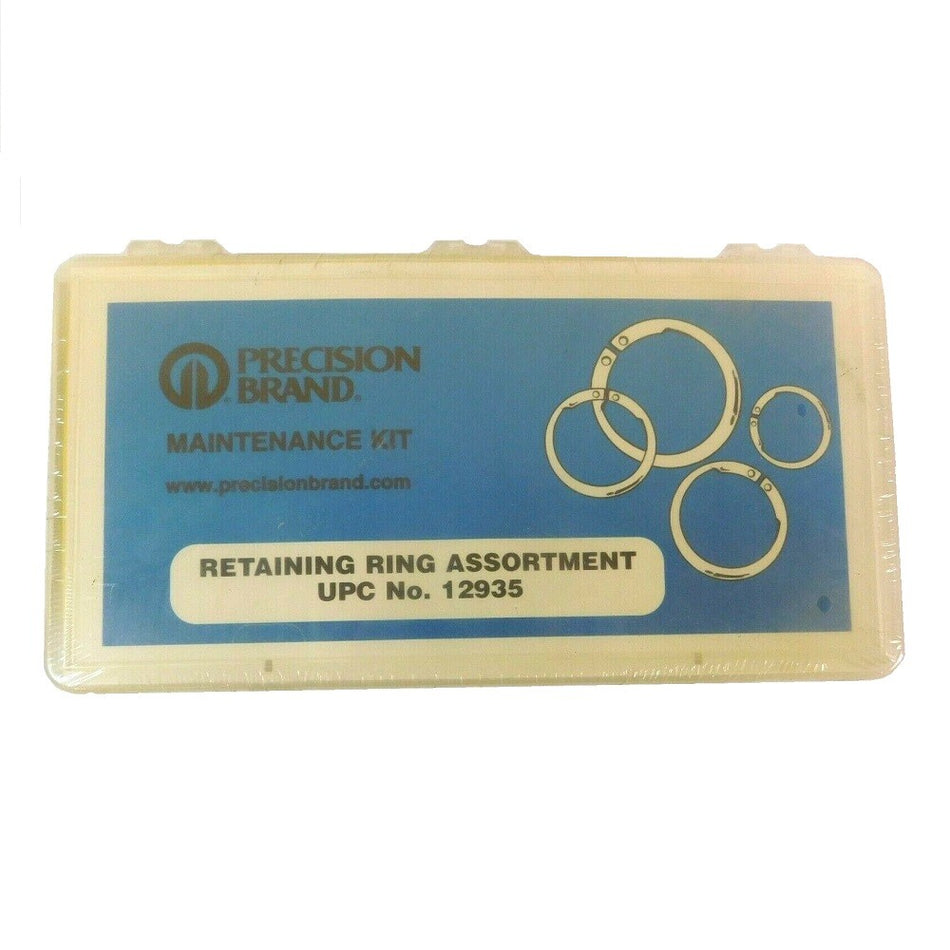 Precision Brand 12935 External Retaining Ring Assortment (140 Pieces)