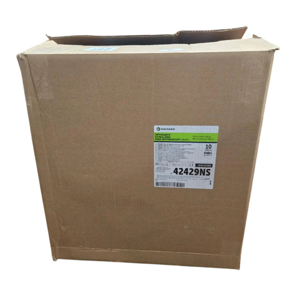 Halyard 42429NS OrthoArts Extra Long Knee Arthroscopy Drape PK10