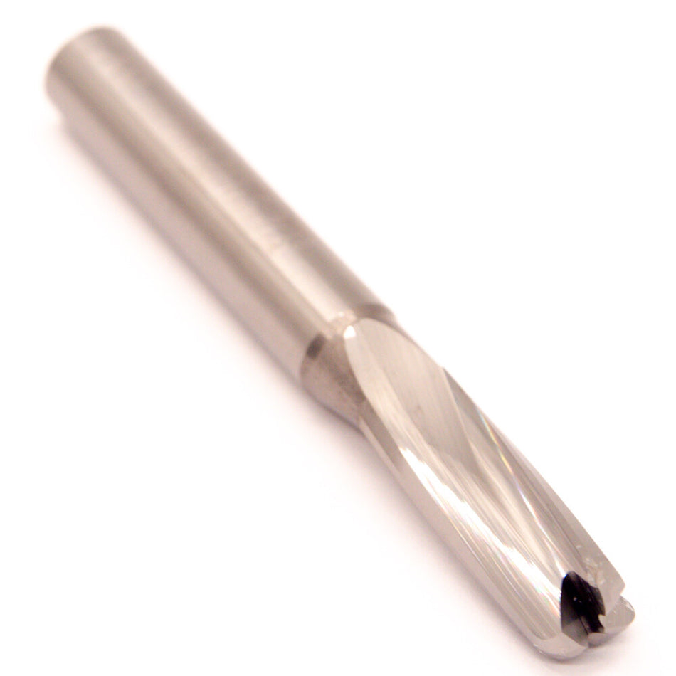 Garr 1151435 Carbide Corner Radius 10° Helix End Mill 3/8" 3FL 0.120" Radius