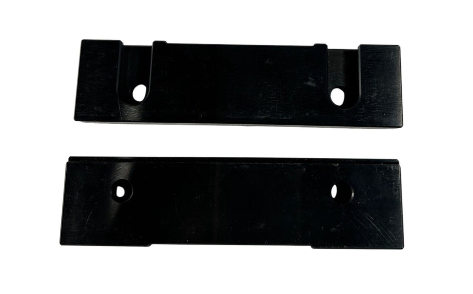 Snap Jaws 6HSJ-100 6" W x 1.53" H Steel Step Hard Fixed Vise Jaw (Set of 2)