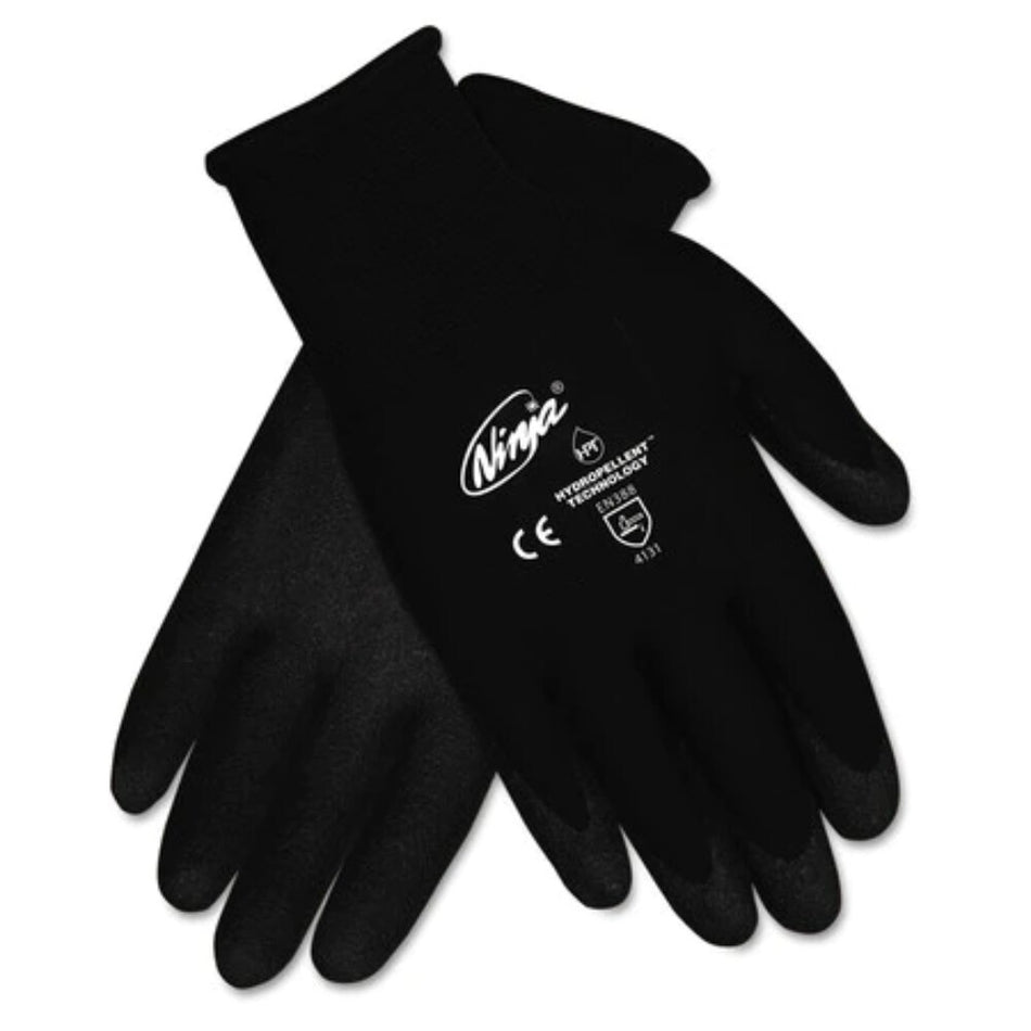 Ninja N9699S Size 7/Small Black HPT Work Gloves (Pack of 12 Pair) -