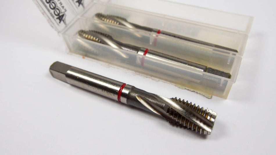 Modified Bottoming Spiral Flute Taps M12x1.75 D6 4FL HSSE (3 Pcs)