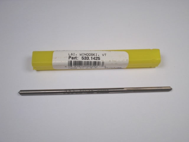 L&I Chucking Reamer 0.1425" 4FL HSS 1" LOC x 4" OAL USA