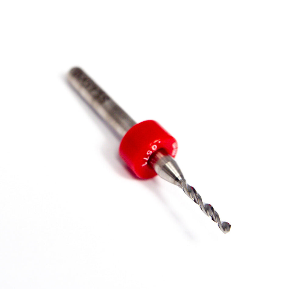 Union Tool 101-7145 Carbide CB Micro Drill w/Rings 1.45mm x 10mm (10 Pcs)