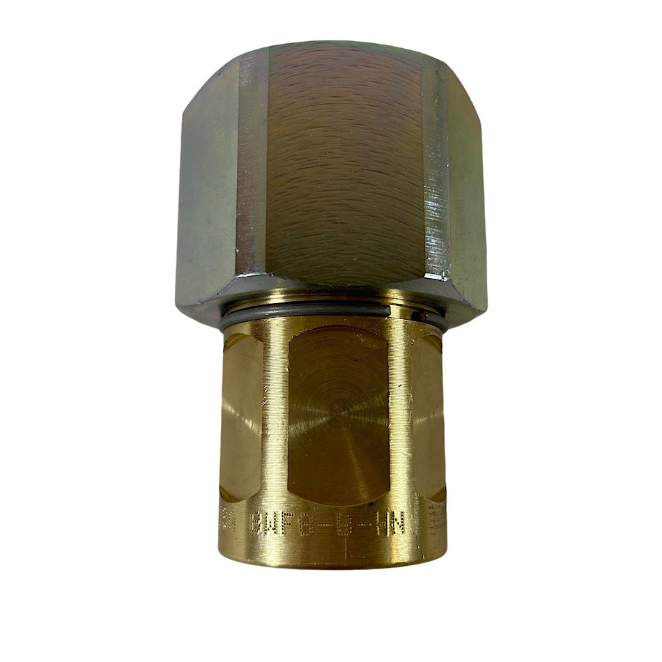 Dixon 8WF8-B-HN 1" x 1"-11-1/2 W-Series Wingstyle Hex-Nut Hydraulic Coupler -