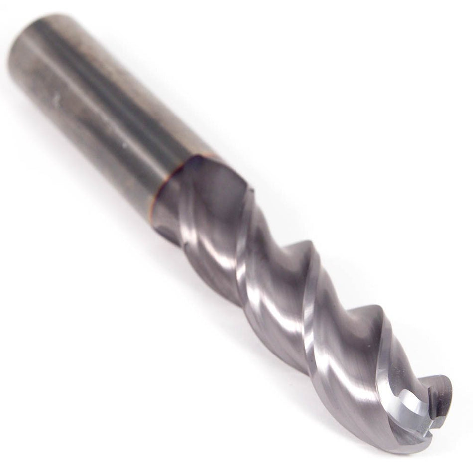 NIAGARA Carbide Corner Radius End Mill 3/4" 3FL 0.125" Radius TiCN N90386