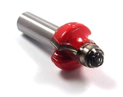 Beading Router Bit 1" Cut x 1/4" Radius x 1/2" Shank
