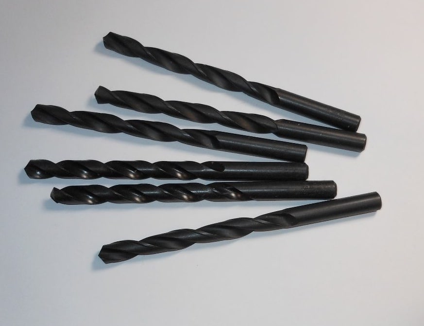 Jobber Length Drills 19/64" HSS 118° Oxide 4-3/8" OAL (6 Pcs)