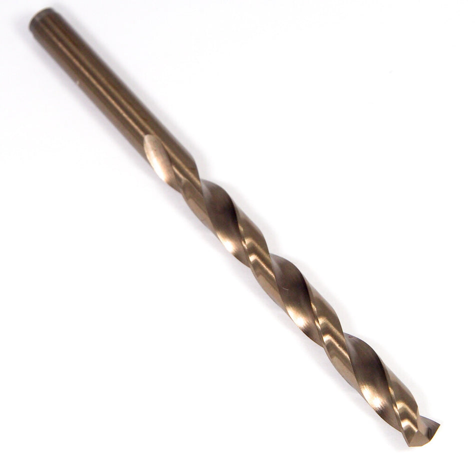 Chicago-Latrobe 46680 Cobalt Jobber Drill #10 0.1935" 135° Oxide/Gold (5 Pcs)