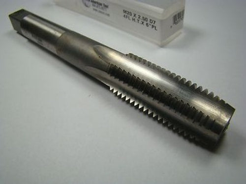 NORTH AMERICAN TOOL Pulley Tap M20x2.50 x 6" D7 4FL HSS