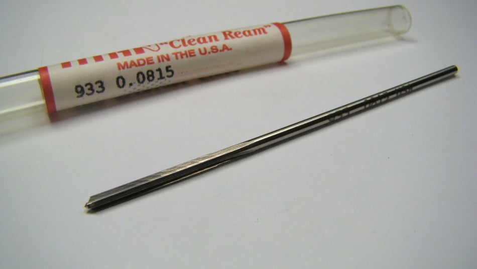 TITAN Straight Chucking Reamer 0.0815" 4FL HSS 3/4" x 3" TR94108
