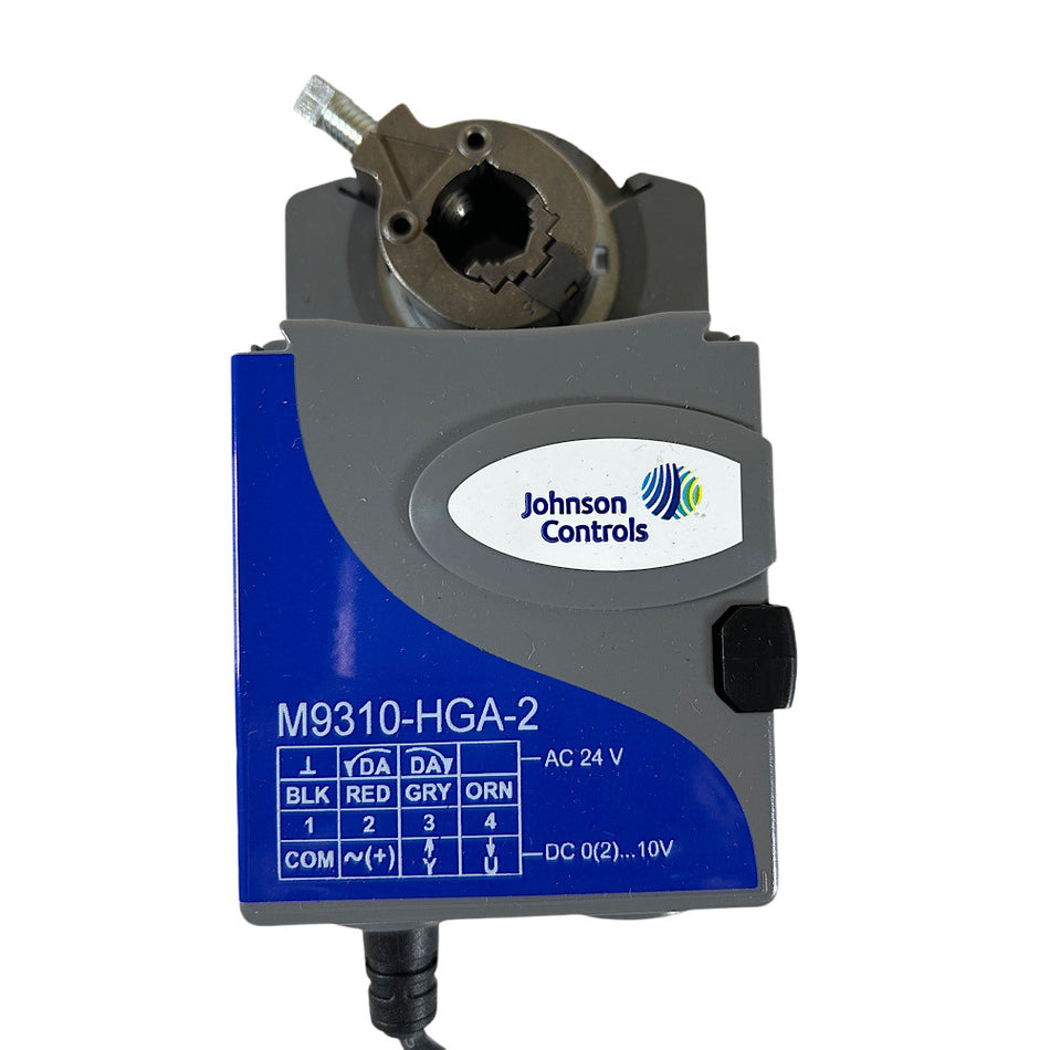 Johnson Controls M9310-HGA-2 89 in-lb 1.3W 24V SPDT Damper and Valve Actuator -