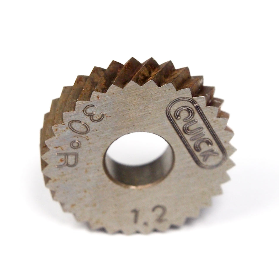WUICK Knurling Cutter 9/16" 30° 21 Pitch 271-712 (10 Pcs)