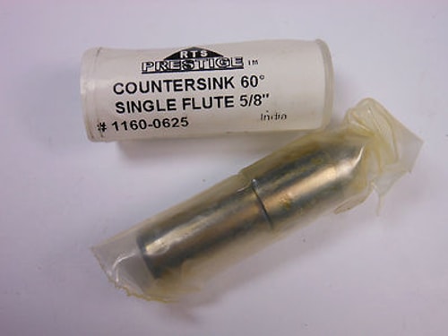 RTS Prestige Countersinks 5/8" x 2-1/4" 1FL HSS (2 Pcs)