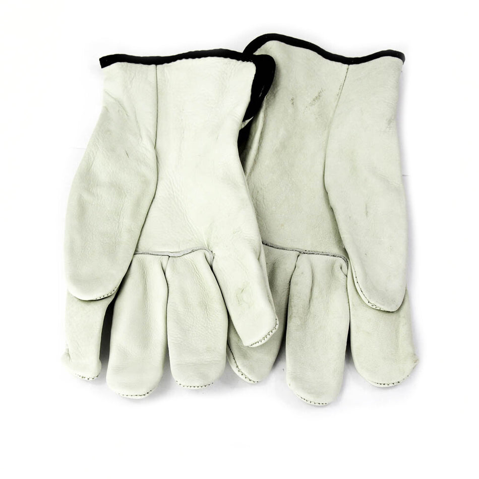 Condor 1AJ23 White Premium Cowhide Leather Gloves (1 Pair)