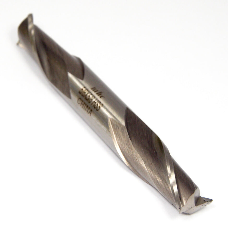 Interstate 01700400 Square Double End Mill 5/8" 2FL HSS Uncoated