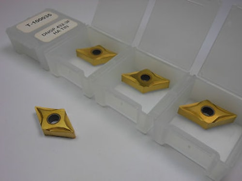 Viking Carbide Turning Inserts DNGP 432-3F HA TiN T-100035 (4 Pcs)