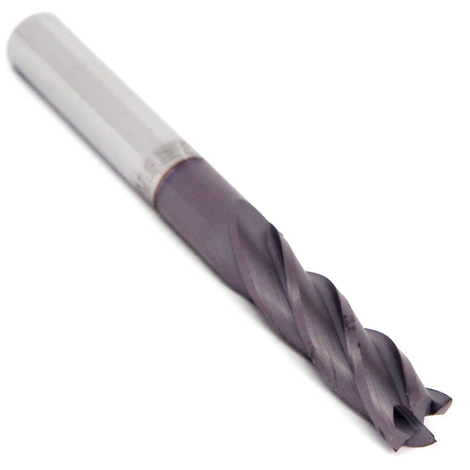 METAL REMOVAL Carbide Square End Mill 3/8" 4FL TiAlN M32766