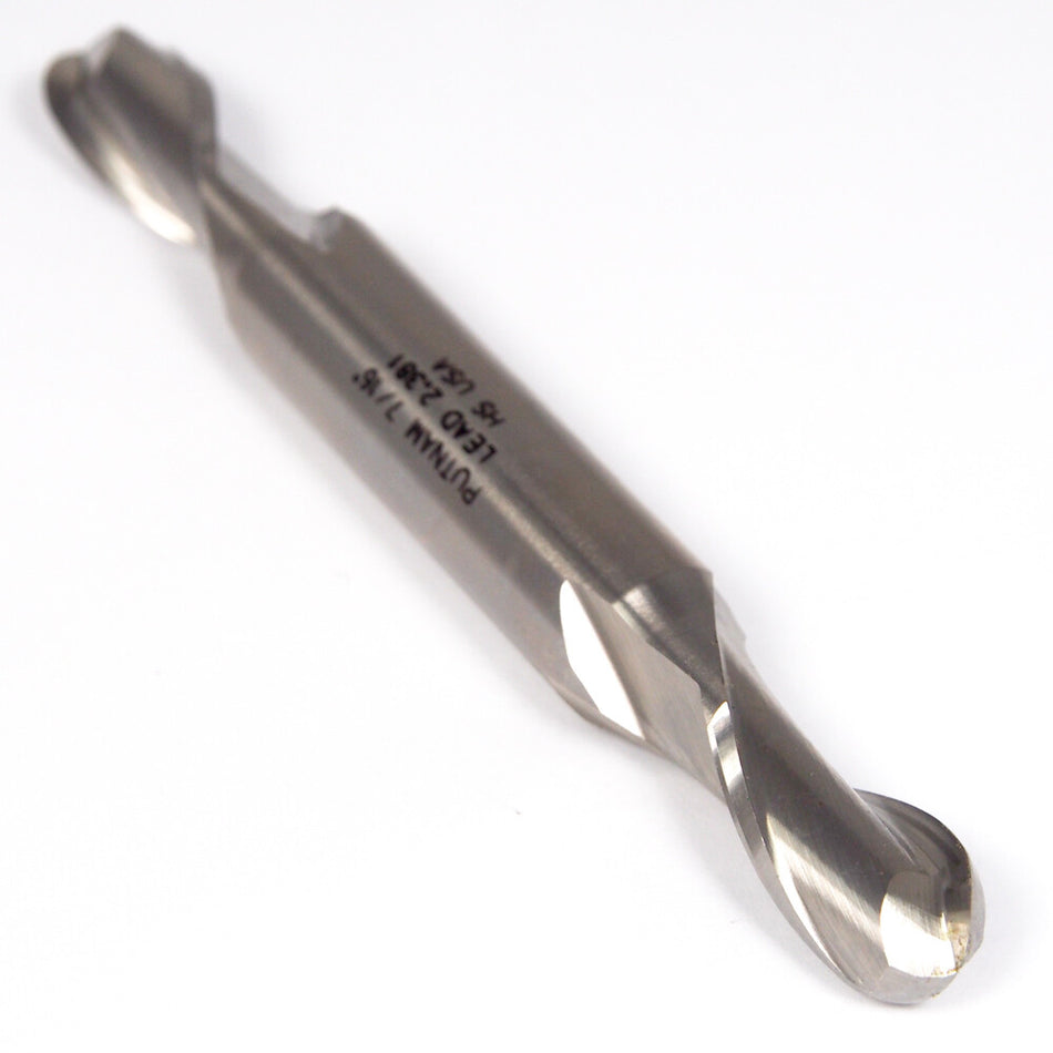 PUTNAM Ball Double End Mill 7/16" 2FL 92866