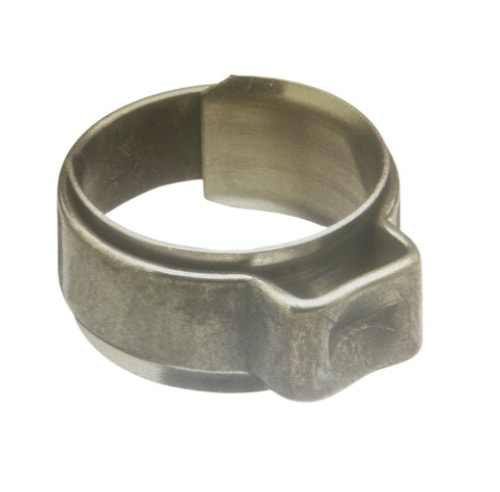 Oetiker 15400016 5.6 mm Closed 6.5 mm Open Hose Clamp with Insert (Pack of 200)