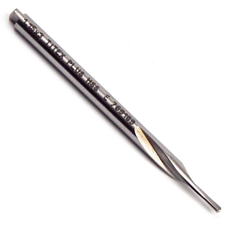 TITEX PLUS 769189 1.15mmx3mm Twist Drill RH HSS-E Bright Finish - 10 Pcs