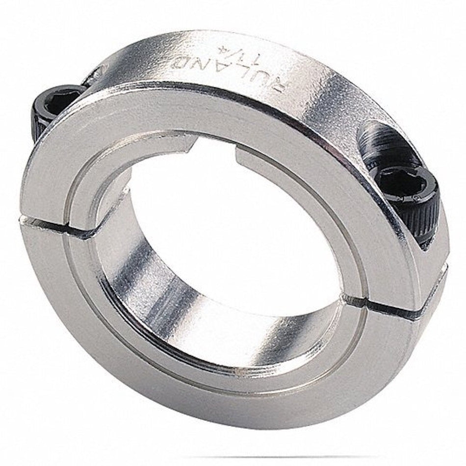 Ruland SPK-35-A 2-3/16" 2-Piece Round Keyed Clamp On Shaft Collar -