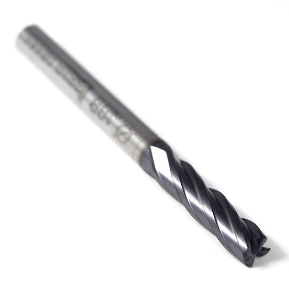 Iscar 5620324 Carbide Corner Chamfer End Mill 0.188" 4FL TiAlN 0.006" Chamfer