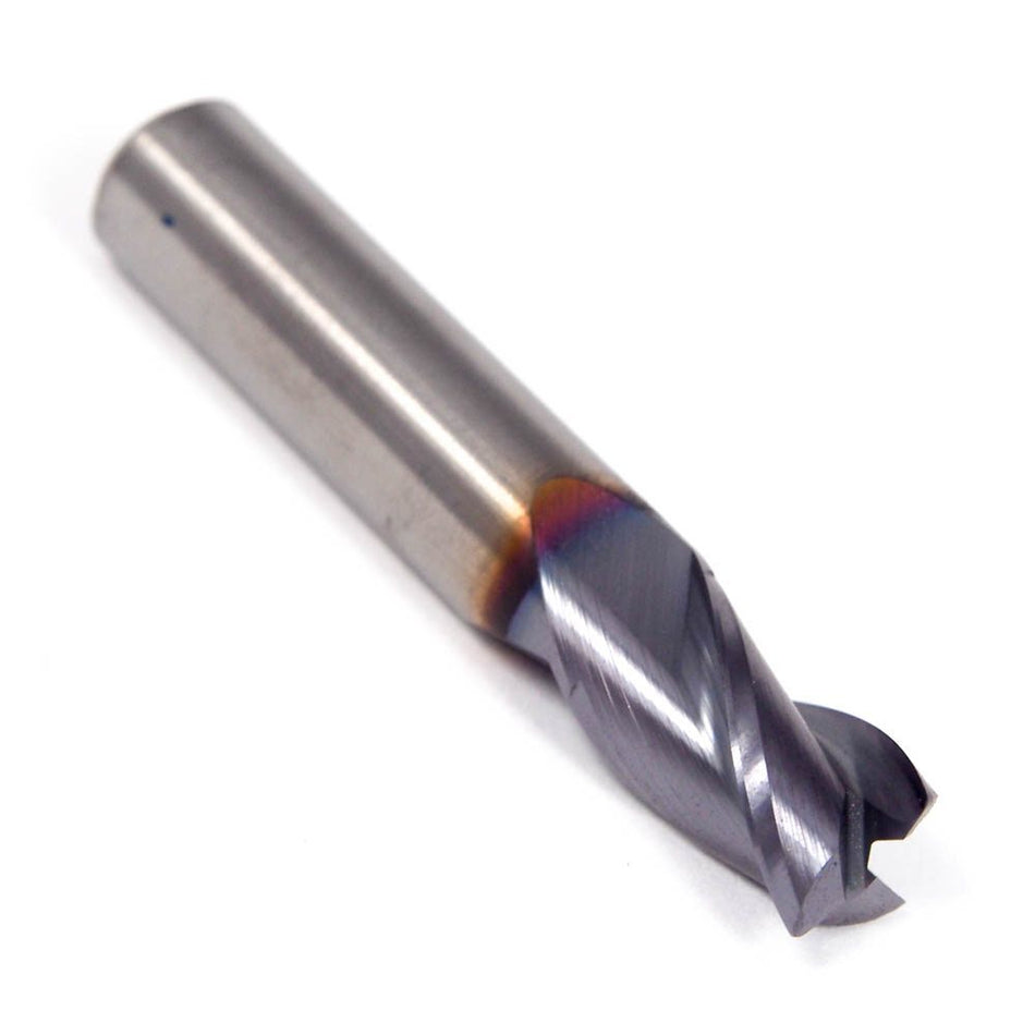 WIDIA Carbide Corner Radius End Mill 3/8" 3FL 0.018" Radius TiAlN TR4C4310004A