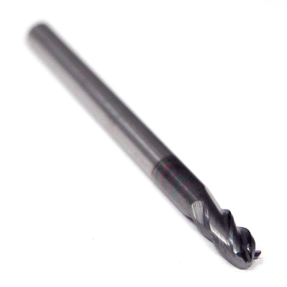 Supermill-Ultra XPV125SA-050 Carbide Ball End Mill 1/8" 4FL