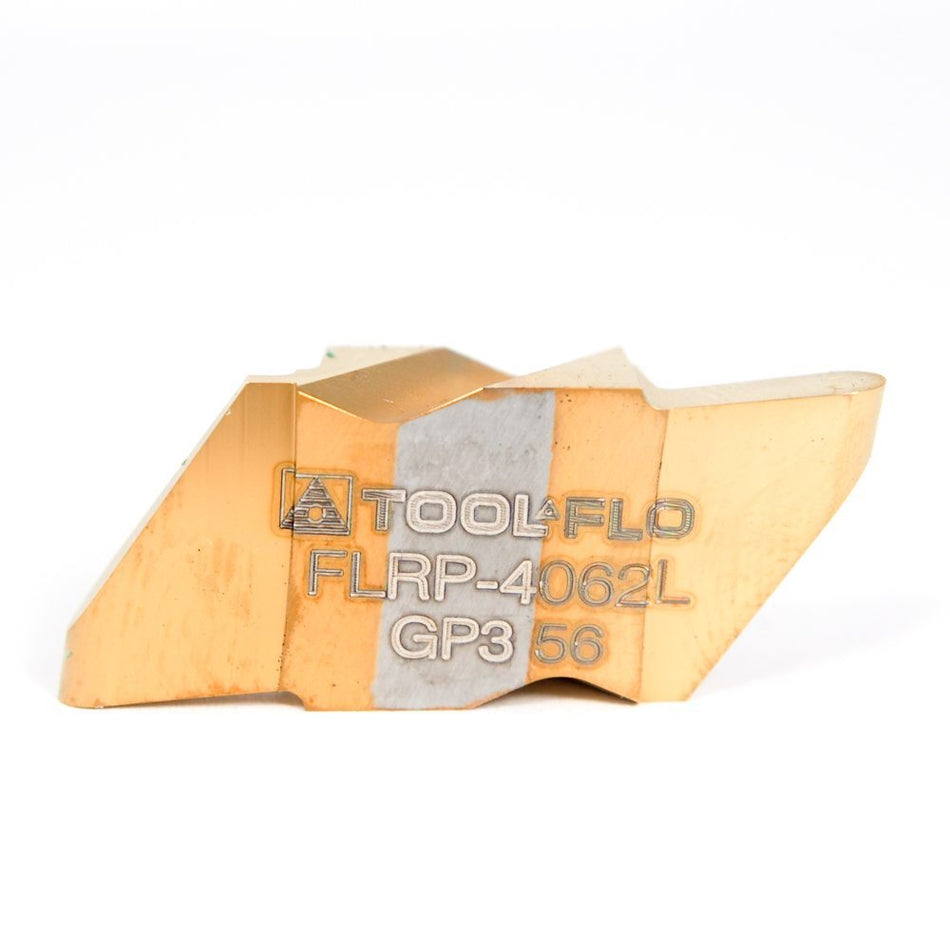 TOOL FLO Carbide Grooving Insert FLRP-4062L GP3 (2 Pack)