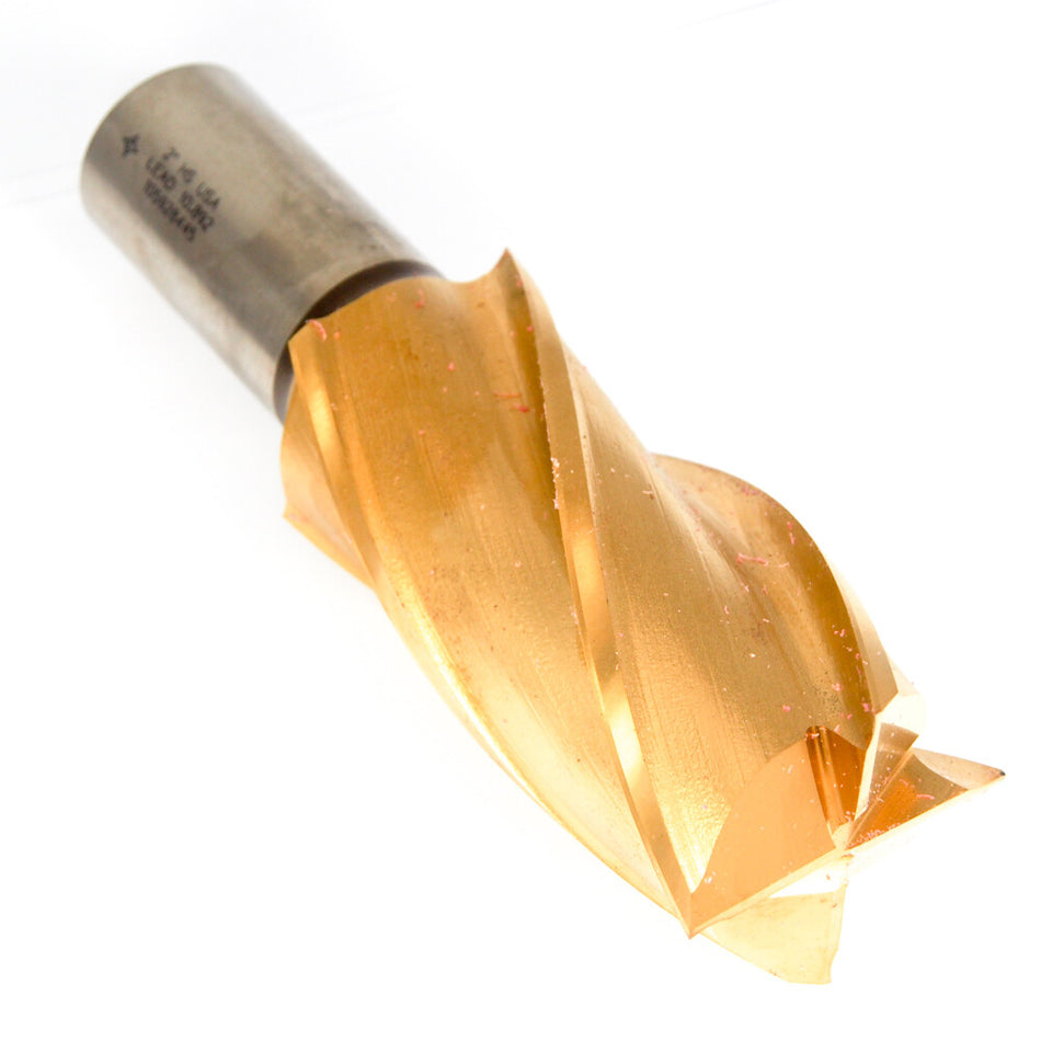 Cleveland C33405 Square End Mill 2" 4FL HSS TiN